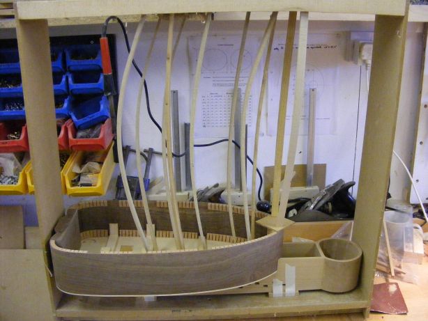 glueing keybox onto body